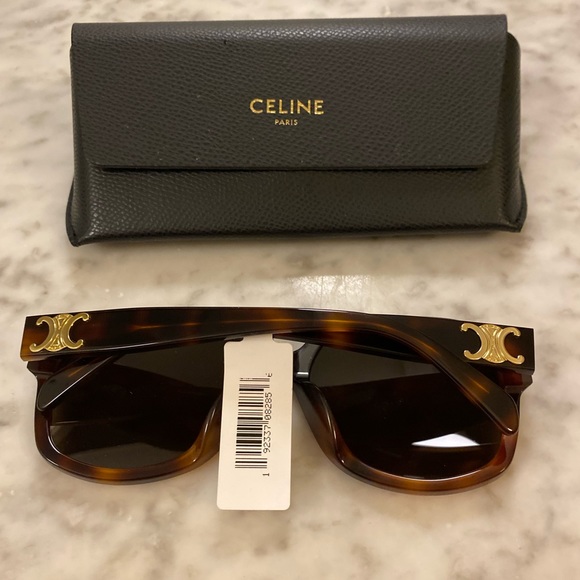 TRIOMPHE 02 SUNGLASSES IN ACETATE - Tortoise shell - Picture 5 of 10